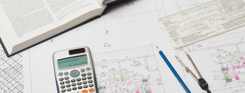 Engineering drawing with tools
